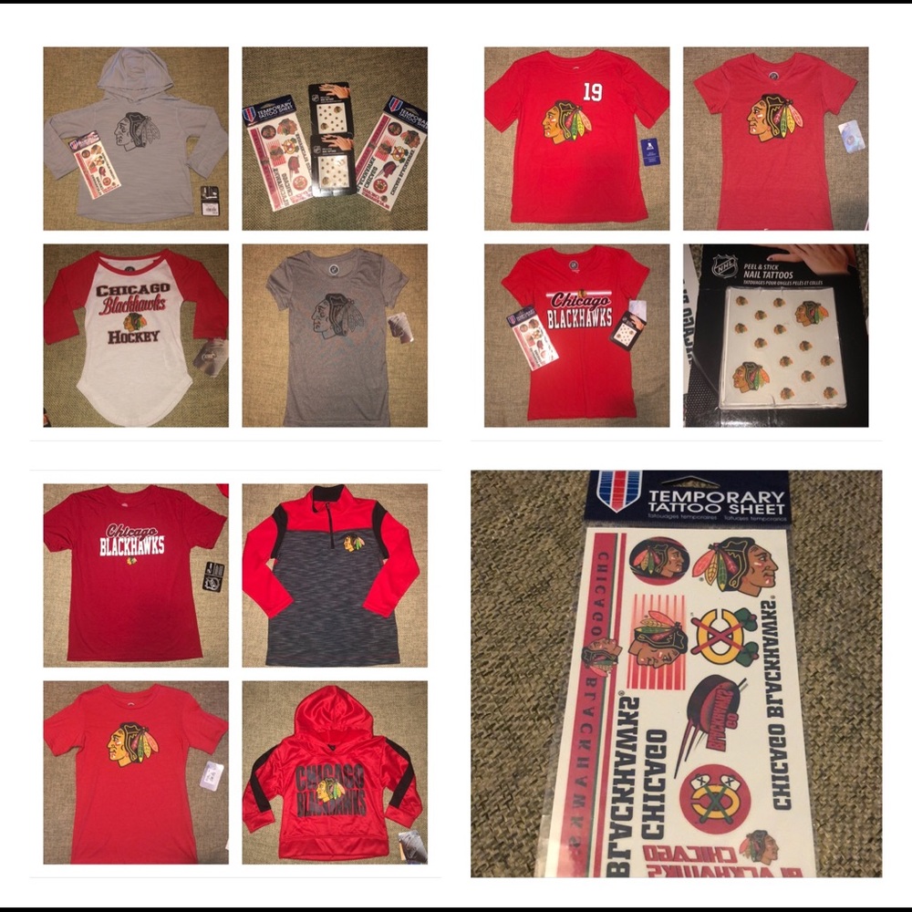 Blackhawks NWT B2G1 youth toddler apparel fan gear